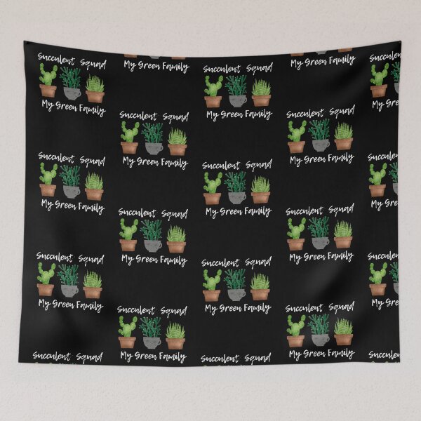 Item preview, Succulent Squad My Green Family - gifts for plant lovers designed and sold by alczar.