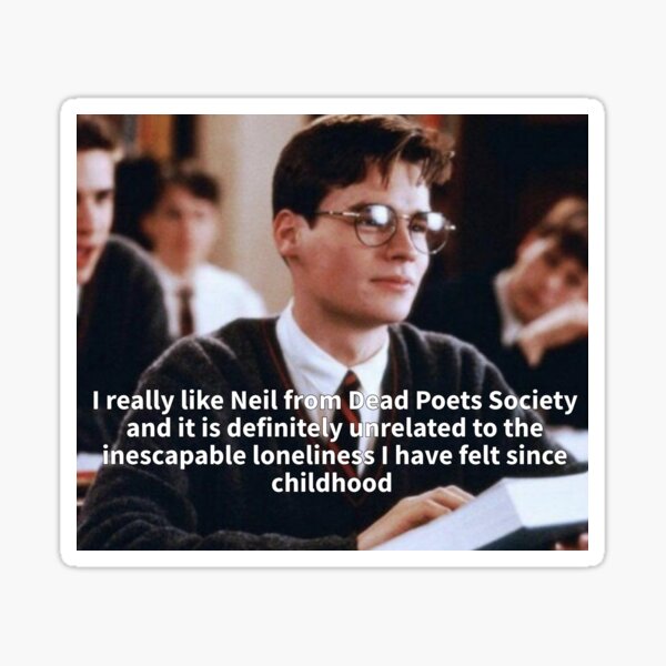 Item preview, neil dead poets society  designed and sold by celah32.