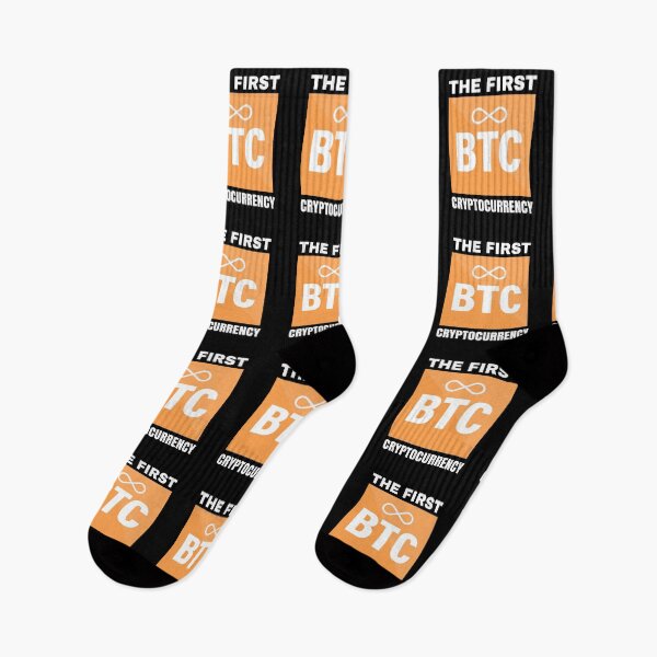 Item preview, BTC the first cryptocurrency designed and sold by CryptoFunMerch.