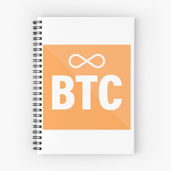 Item preview, BTC the first cryptocurrency designed and sold by CryptoFunMerch.