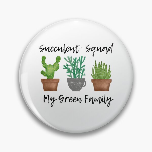 Item preview, Succulent Squad My Green Family - gifts for plant lovers designed and sold by alczar.