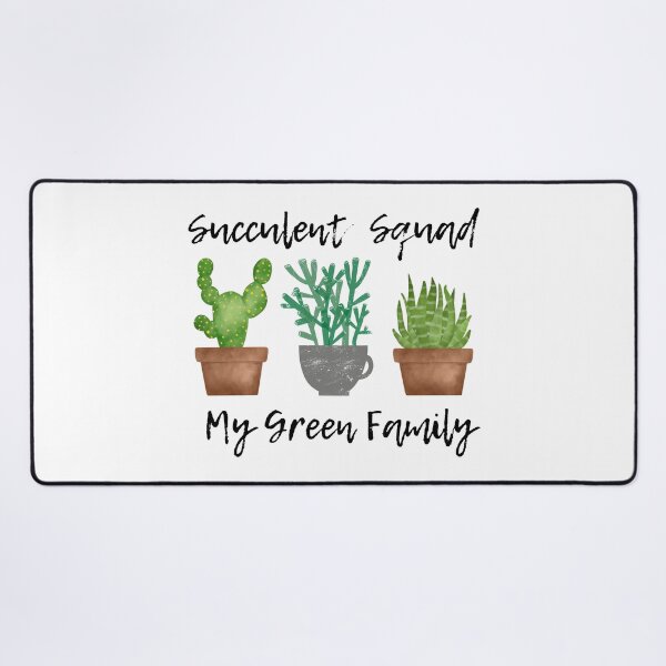 Item preview, Succulent Squad My Green Family - gifts for plant lovers designed and sold by alczar.