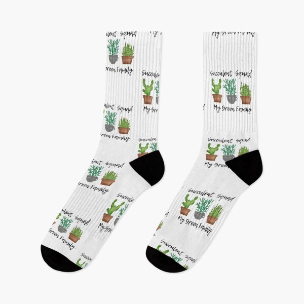 Item preview, Succulent Squad My Green Family - gifts for plant lovers designed and sold by alczar.