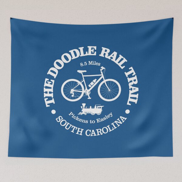 Item preview, Doodle Rail Trail (Cycling) designed and sold by curranmorgan.