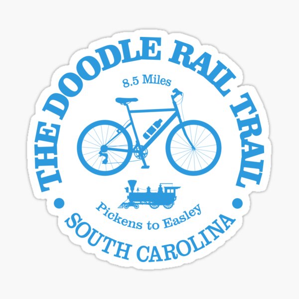 Item preview, Doodle Rail Trail (Cycling) designed and sold by curranmorgan.