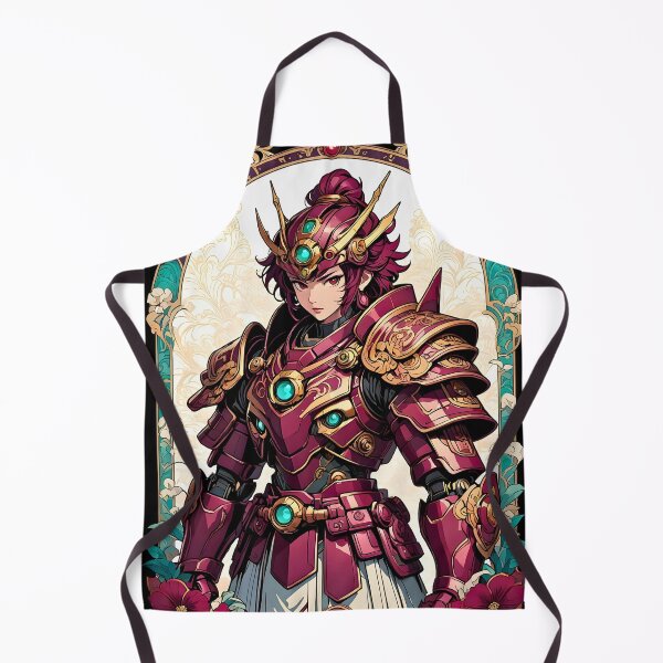 Item preview, Anime Robot Samurai Techwear retro 80s comic design designed and sold by BorgSpareParts.