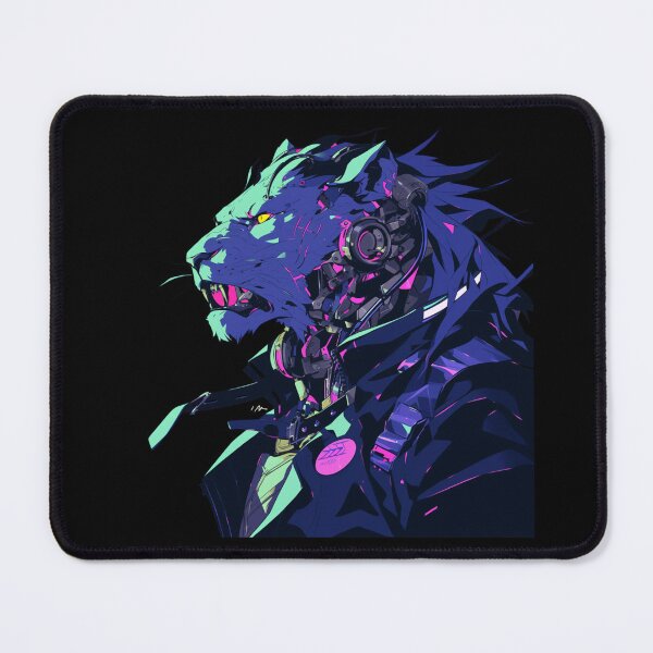 Item preview, Cyber Black Lion // Black lion // Cool Animal // Cyber Animal // Future Animal Art // Animal Warrior // Animal Cute Art // Gaming Aesthetic stickers designed and sold by SMARTKIT DESIGNAGENCY.