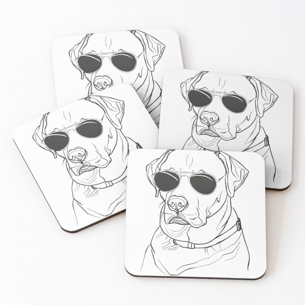Item preview, Dog with Sunglasses designed and sold by SociallyRemoved.