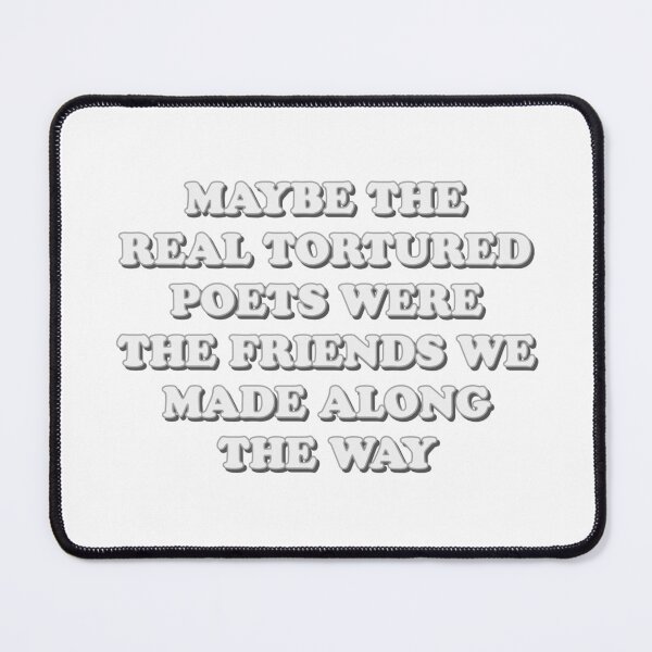 Item preview, real tortured poets society designed and sold by wordswithfonts.