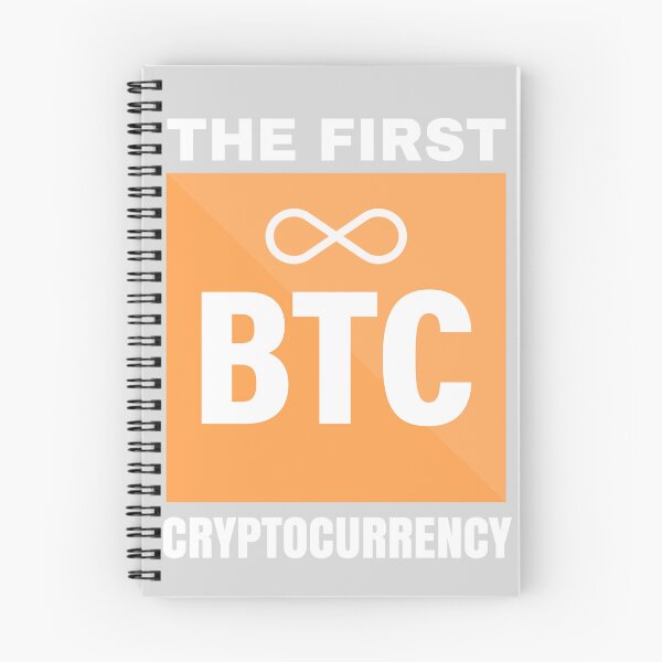 Item preview, BTC the first cryptocurrency designed and sold by CryptoFunMerch.