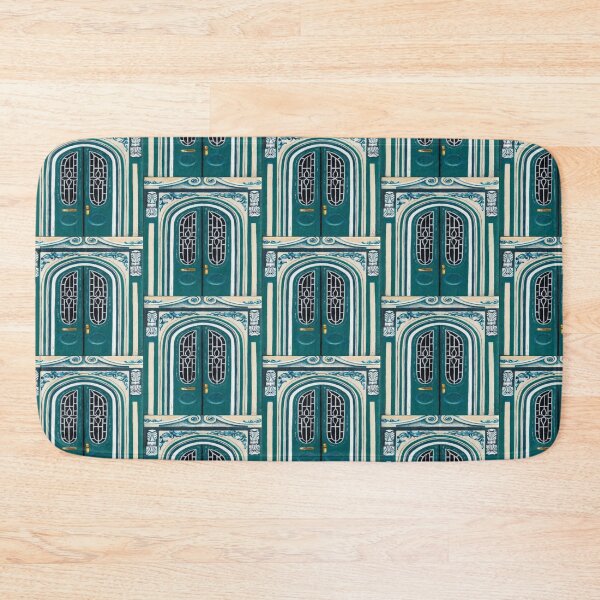 Item preview, Teal door painting  designed and sold by norascorner.