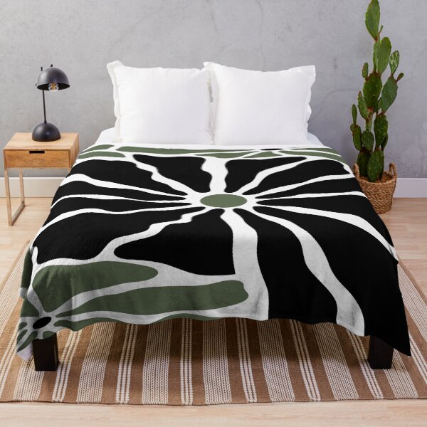 Item preview, Abstract home decorating minimalist flower line art wall poster designed and sold by jayne0524.