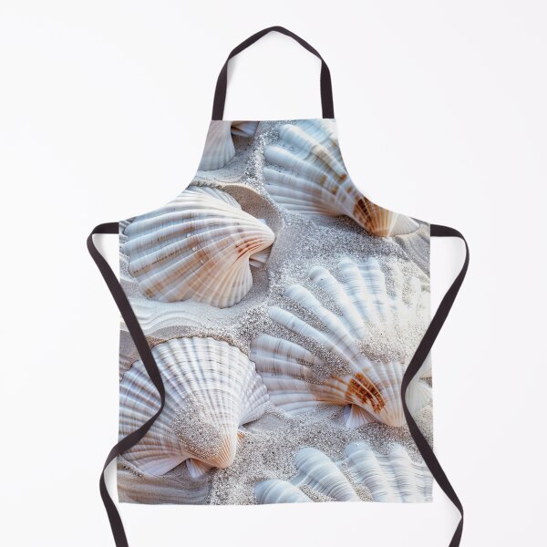 Item preview, Hermosas conchas blancas en la playa designed and sold by MargaretWiktor.