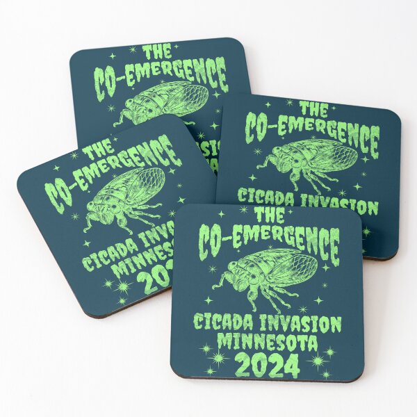 Item preview, Minnesota Cicada Invasion 2024 - Cicada Co-Emergence Minnesota Spring 2024 designed and sold by chrisrivait.
