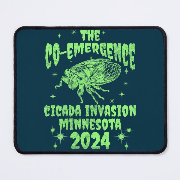 Item preview, Minnesota Cicada Invasion 2024 - Cicada Co-Emergence Minnesota Spring 2024 designed and sold by chrisrivait.