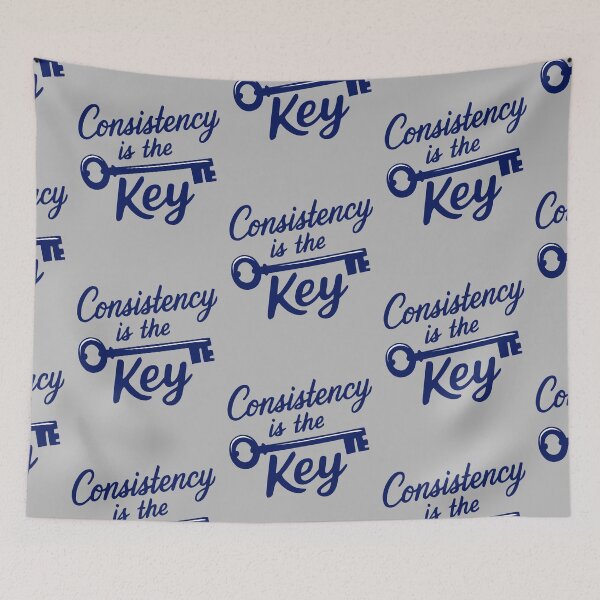 Item preview, Personal Growth Self Improvement Consistency is the Key designed and sold by KLArtzStore.