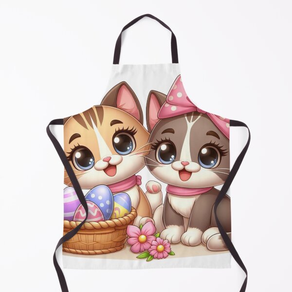 Item preview, Kittens and easter eggs designed and sold by deniz kaya.