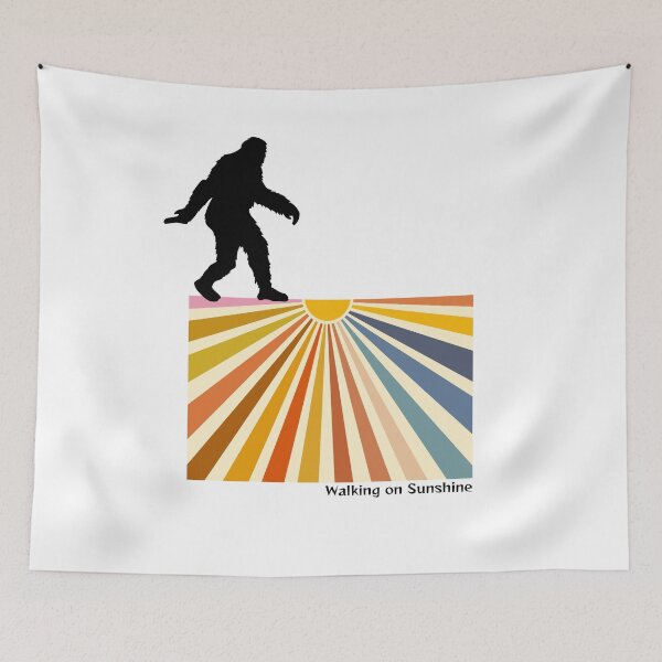 Item preview, Bigfoot Walking on Sunshine designed and sold by SunandShade.