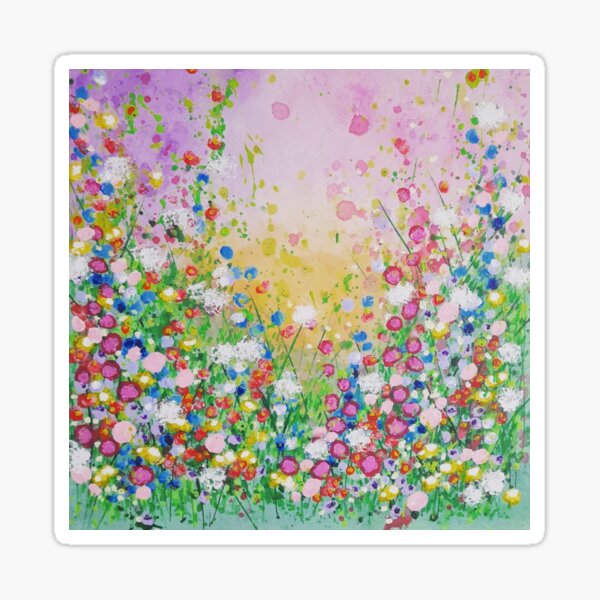 Item preview, Wildflower Meadow designed and sold by suecarletonart.
