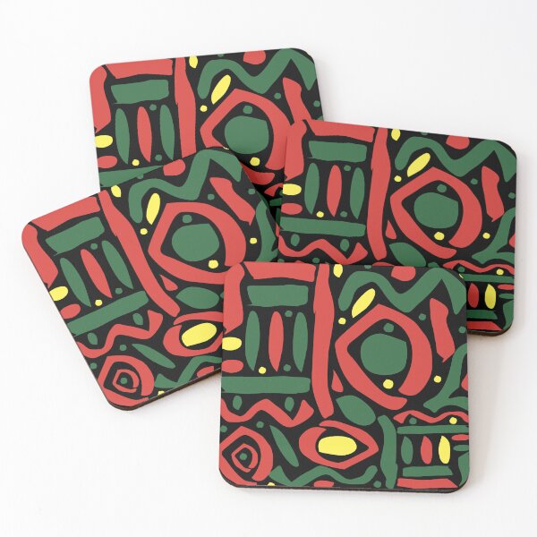 Item preview, Rasta bogolan design fabrics designed and sold by Wolagno.