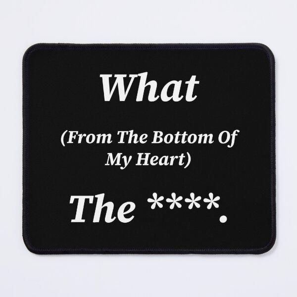 Item preview, WTF (From The Bottom Of My Heart) designed and sold by digifun.