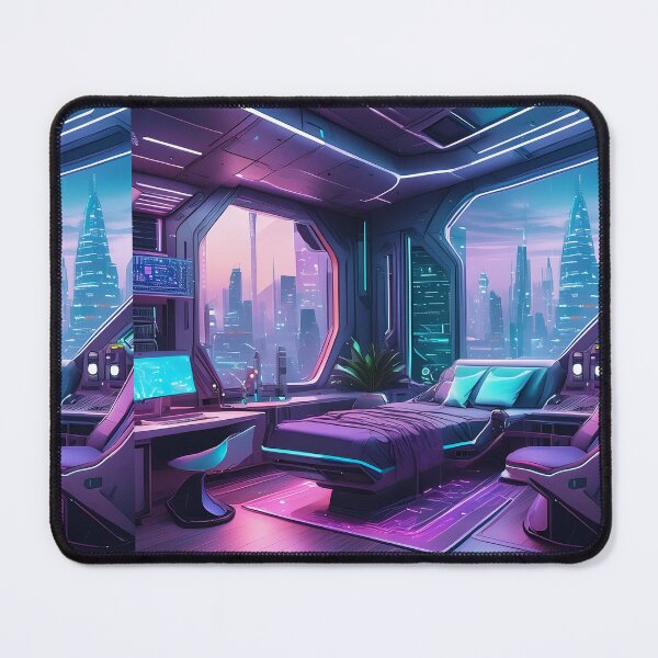 Item preview, DYSTOPIAN CYBERPUNK ROOM designed and sold by cubiask.
