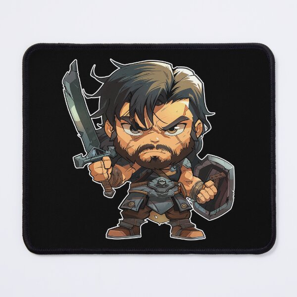 Item preview, Barbarian Sword and Board designed and sold by NordWulf.