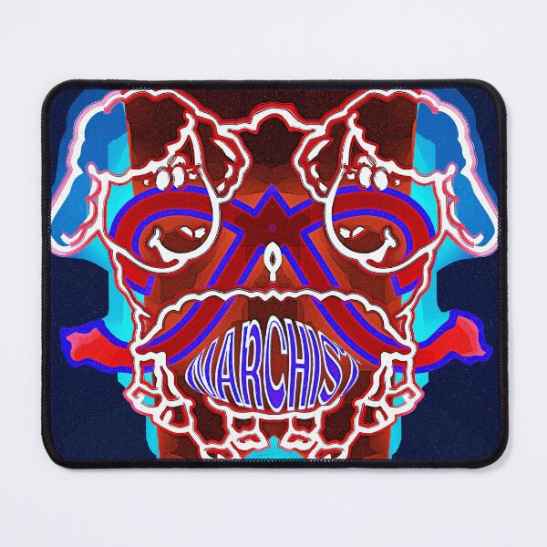 Item preview,  *A-ANARCHIST SHEEP PORTRAIT ABSTRACT HUMOR ILLUSTRATION." designed and sold by Ralek.