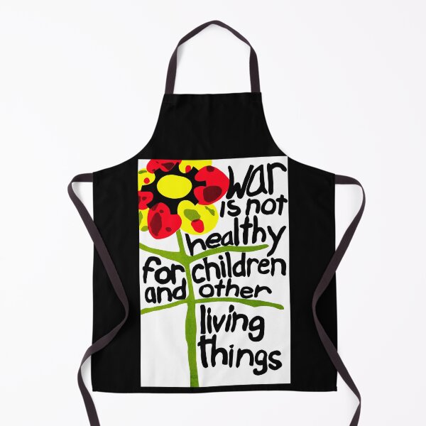 Item preview, War Is Not Healthy For Children & Other Living Things designed and sold by RocketshipRetro.