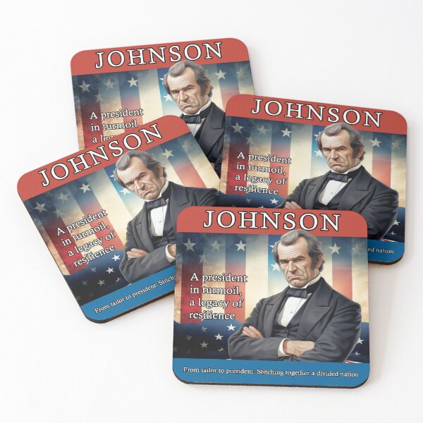 Item preview, Andrew Johnson Electoral Poster designed and sold by Static-Panda.