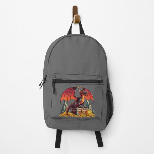 Item preview, a dragon protecting his treasure designed and sold by CryptoFunMerch.
