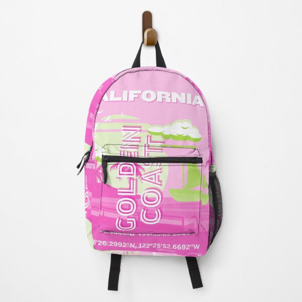 Item preview, California, Los Angeles, Travel Art, Preppy, Pink designed and sold by Magic Love Art Print.