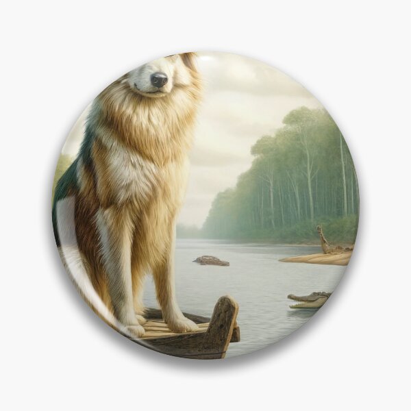 Item preview, Tranquil Guardian of the Amazon designed and sold by FantasyVillaArt.