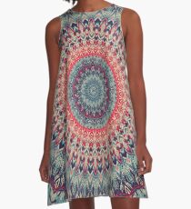 Mandala 01 A-Line Dress