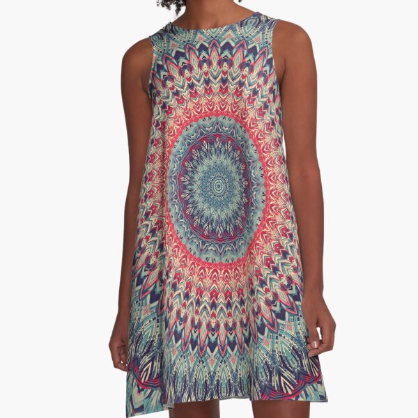 Mandala 01 Vestido acampanado