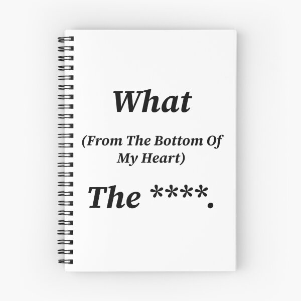 Item preview, WTF (From The Bottom Of My Heart) designed and sold by digifun.
