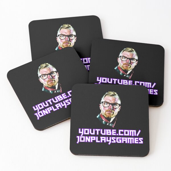 Item preview, JonPlaysGames Logo designed and sold by JonPlaysGames.