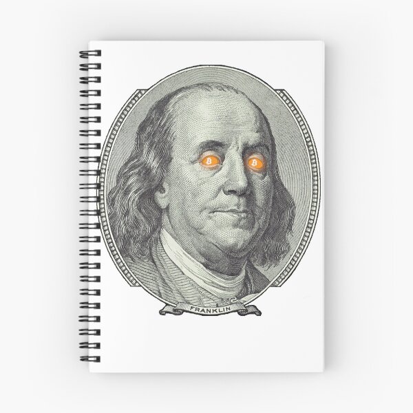 Item preview, Bitcoin - Benjamin Franklin Take the Orange Pill designed and sold by HPSauce66.