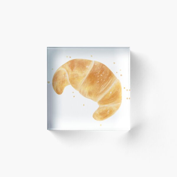 Item preview, Tasty Croissant, watercolor art designed and sold by Kooky-Angie.