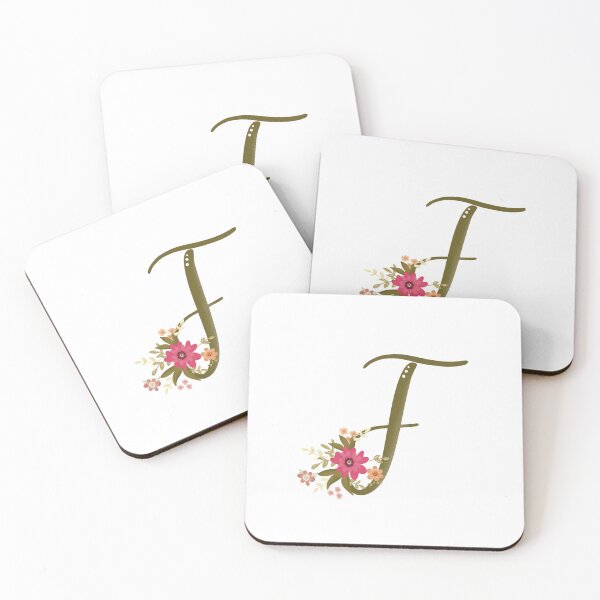 Item preview, Vintage Bouquet Floral Initial - F designed and sold by Willow & Grace Designs.