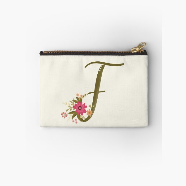 Item preview, Vintage Bouquet Floral Initial - F designed and sold by Willow & Grace Designs.