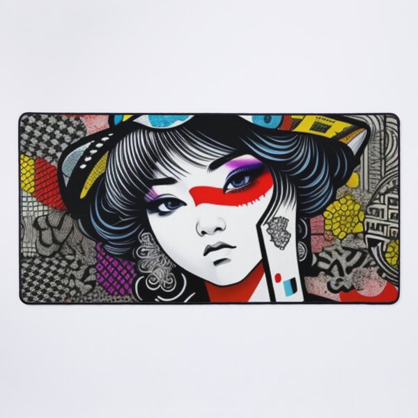 Item preview, Modern Asian inspired graffiti art designed and sold by Roxburylane.