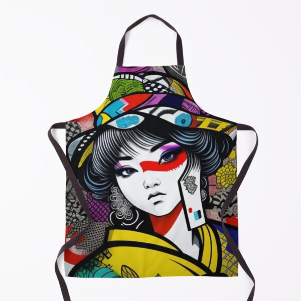 Item preview, Modern Asian inspired graffiti art  designed and sold by Roxburylane.