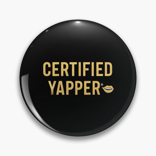 Item preview, Certified Yapper Meme designed and sold by DomTeesHaven.