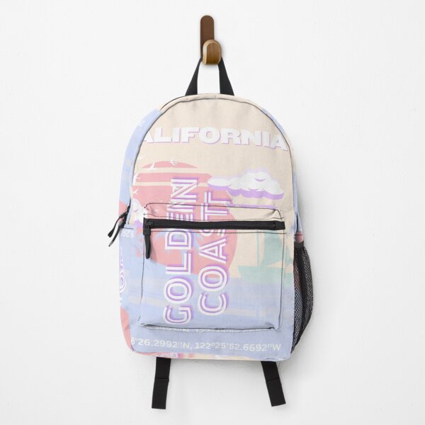Item preview, California, Beach, Travel Art, Preppy, Pastel designed and sold by Magic Love Art Print.