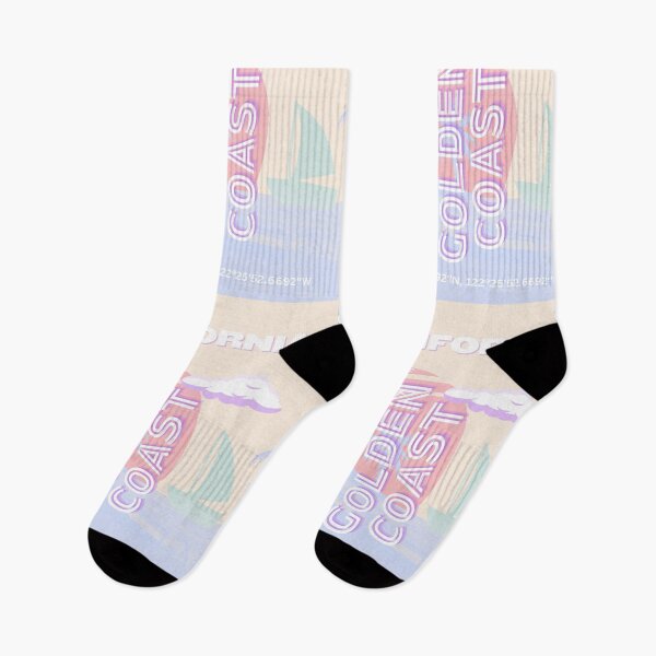 Item preview, California, Beach, Travel Art, Preppy, Pastel designed and sold by Magic Love Art Print.