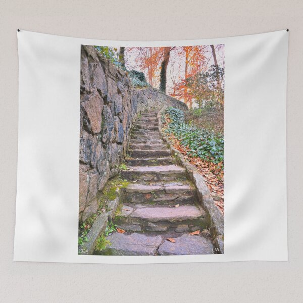 Item preview, The Stone Steps In Falls Park On The Reedy designed and sold by LisaWootenPhoto.