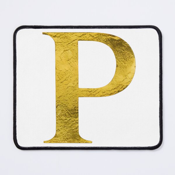 Item preview, gold p designed and sold by hamzamah.