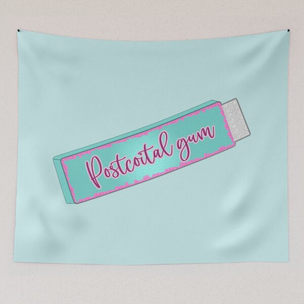 Item preview, The Idea of You Postcoital Gum designed and sold by baranskini.