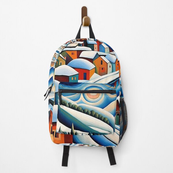 Item preview, Snowy Fjord Town 4 designed and sold by George Hutton Hunter.